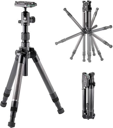 Amazon | Velbon トラベル三脚 ULTREK UTC-53 II 5段 ウルトラロック